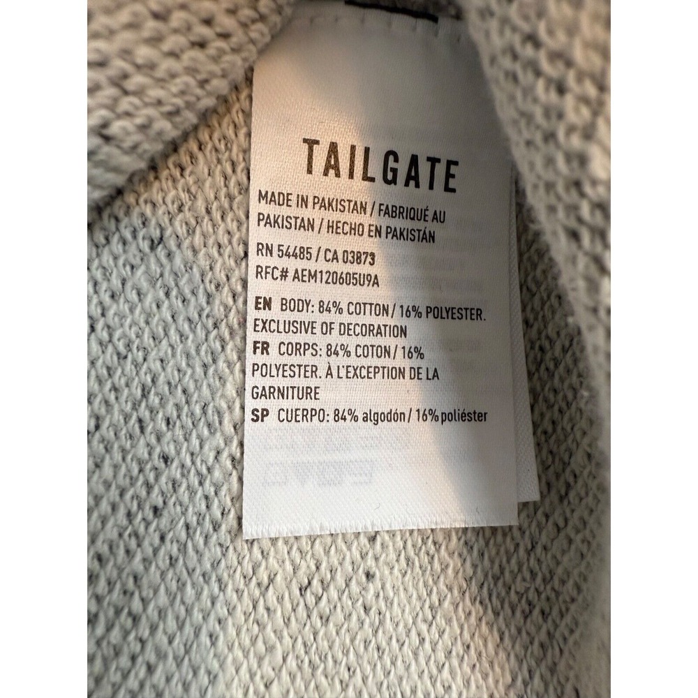 University of Notre Dame Sweatshirt Adult Medium Gray Crew Neck Cotton Bowl Game - Picture 6 of 10